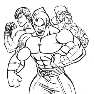 Tekken Coloring Page 64189-53087