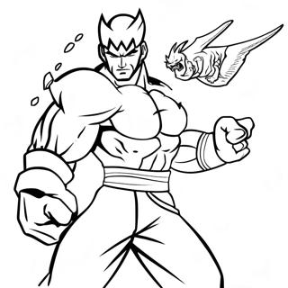 Tekken Coloring Page 64189-53088