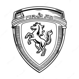 Ferrari Coloring Pages