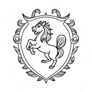 Ferrari Logo Coloring Page 641-510