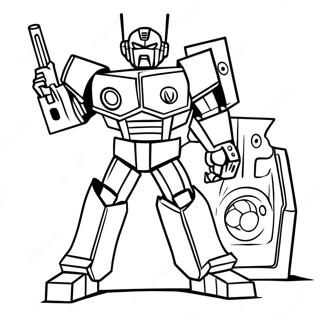 Jazz Transformers Coloring Page 64209-53102