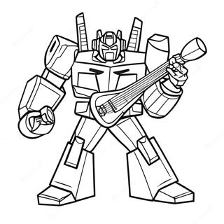 Jazz Transformers Coloring Page 64209-53103