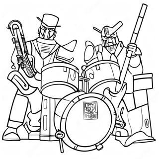 Jazz Transformers Coloring Page 64209-53104