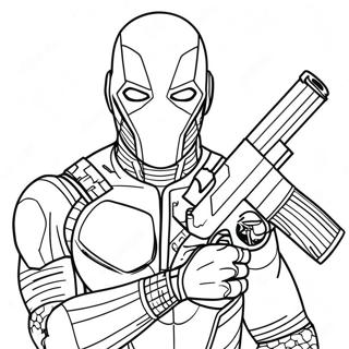 Deadshot Coloring Page 64229-53115