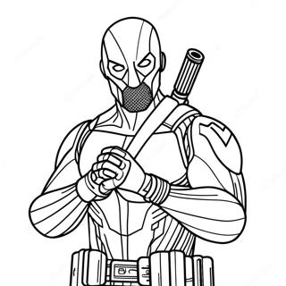 Deadshot Coloring Page 64229-53116