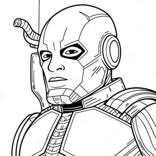 Deadshot In Action Coloring Page 64230-53119