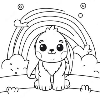 Rainbow Friends Teal Coloring Page 64249-53139