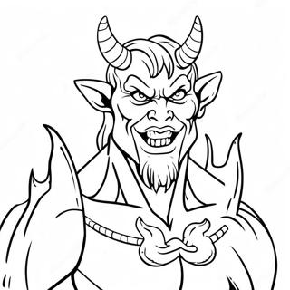 Demon Coloring Page 6424-5225