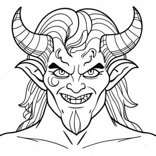 Demon Coloring Page 6424-5227