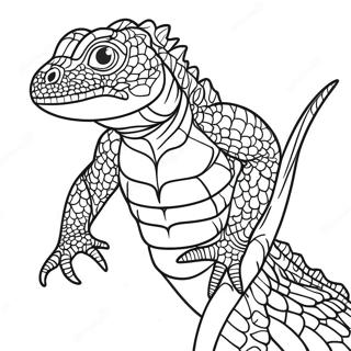 Lizard Man Coloring Page 64279-53162