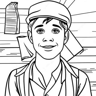 Newsies Coloring Page 64289-53182