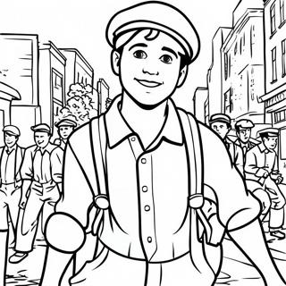 Newsies Coloring Page 64289-53184