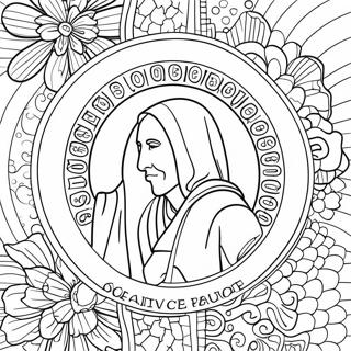 Serenity Prayer Coloring Page 64319-53188