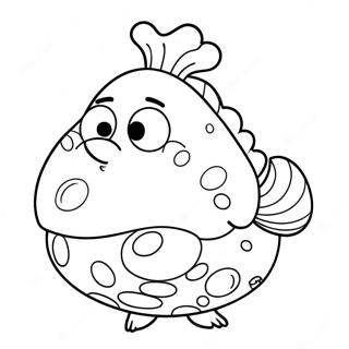 Mrs Puff Coloring Page 64400-53247