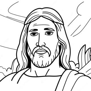 Jesus Is Alive Coloring Pages