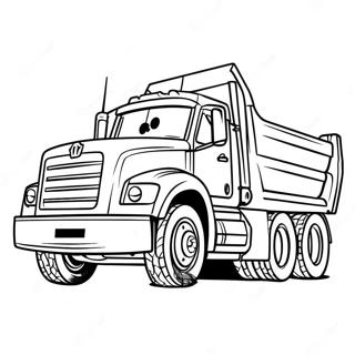 Construction Truck Coloring Page 64420-53270