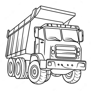 Construction Truck Coloring Pages