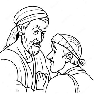 Jacob And Esau Coloring Page 64440-53278