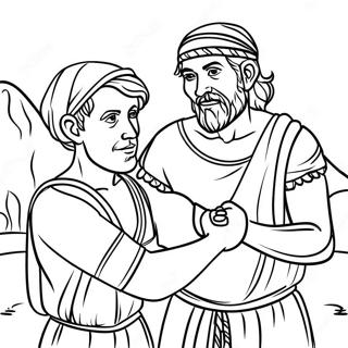 Jacob And Esau Coloring Page 64440-53279