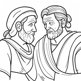 Jacob And Esau Coloring Page 64440-53280