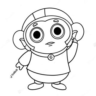 Agnes Despicable Me Coloring Page 64460-53299