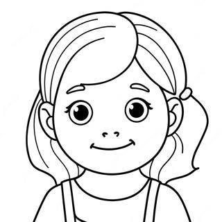 Cutie Coloring Page 64480-53308