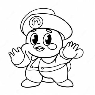 Marx Kirby In Action Coloring Page 64501-53327