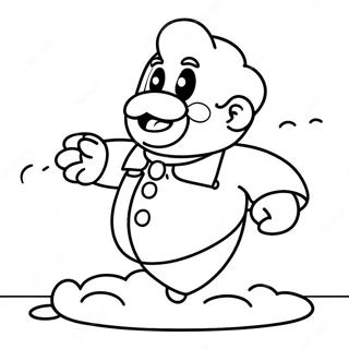 Marx Kirby In Action Coloring Page 64501-53328