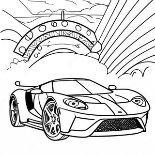 Ford Gt Coloring Page 64510-53334