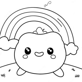 Adorable Squishmallows In A Rainbow Coloring Page 64561-53382