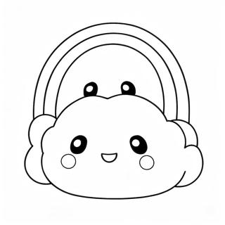 Adorable Squishmallows In A Rainbow Coloring Page 64561-53384