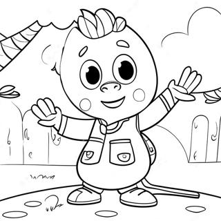 Pablo Backyardigans Coloring Page 64600-53407