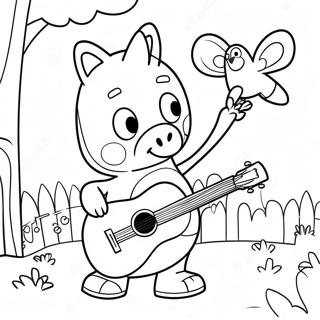 Pablo Backyardigans Coloring Page 64600-53408