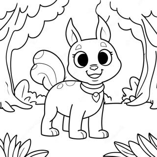 Sunny Starscout In A Magical Forest Coloring Page 64641-53443