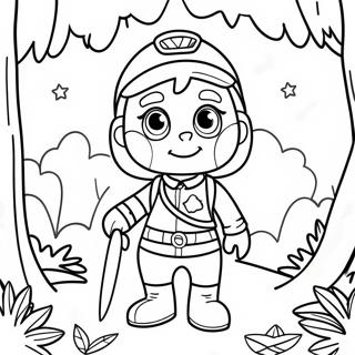 Sunny Starscout In A Magical Forest Coloring Page 64641-53444