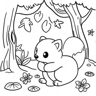 Wood Coloring Pages