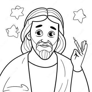 Happy Birthday Jesus Coloring Pages