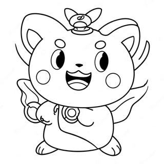 Yo Kai Watch Coloring Pages