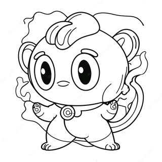 Jibanyan Yo Kai Coloring Page 64701-53498