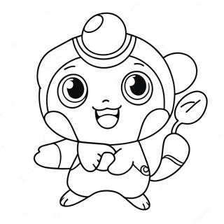 Jibanyan Yo Kai Coloring Page 64701-53500