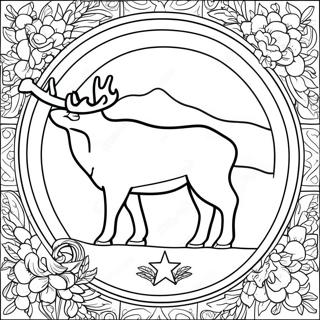 Colorado State Flag Coloring Page 64710-53490