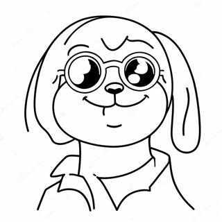 Sunky Coloring Pages