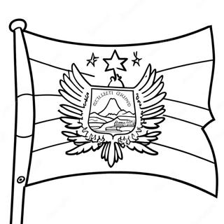 Bolivia Flag Coloring Page 64740-53519