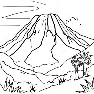 Colorful Bolivia Landscape Coloring Page 64741-53521