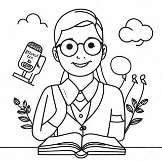 World Teachers Day Coloring Pages