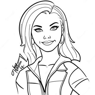 Bad Girl Coloring Page 64840-53591