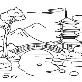 Japan Coloring Pages