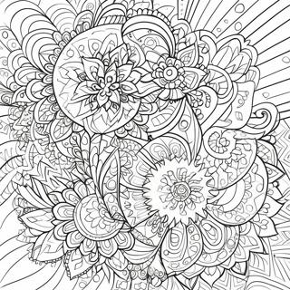 Fractal Coloring Pages