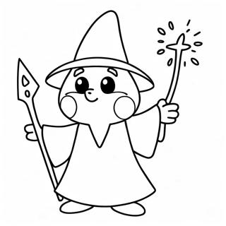 Ralsei With Magical Powers Coloring Page 64891-53644