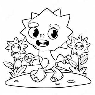 Plants Vs Zombies 2 Coloring Pages